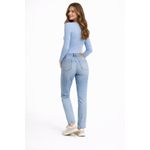 Fashion, accesorii si bijuterii - Femei - Imbracaminte femei - Pantaloni femei - Blugi dama Calvin Klein Jeans J20J225148 Albastru W27-L28 US - Infinity.ro