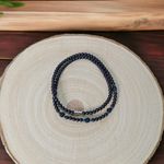 Fashion, accesorii si bijuterii - Barbati - Bijuterii barbati - Lanturi si pandantive barbati - Colier barbati Eran din margele de Onix mat si hematit cu inchidere magnetica - Infinity.ro