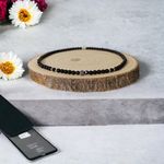 Fashion, accesorii si bijuterii - Barbati - Bijuterii barbati - Lanturi si pandantive barbati - Colier barbati Alfred din margele de onix si accesorii din inox cu inchidere magnetica - Infinity.ro