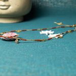 Fashion, accesorii si bijuterii - Femei - Accesorii femei - Alte accesorii femei - Lant de talie/corp versatil din cristale de Jasp Rosu, placat cu aur de 18K - Infinity.ro