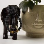 Fashion, accesorii si bijuterii - Barbati - Bijuterii barbati - Bratari barbati - Bratara “ORIEL” din Pietre de Lava (Vulcanice) si Ochi de Tigru - Infinity.ro