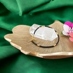 Fashion, accesorii si bijuterii - Femei - Bijuterii femei - Bratari femei - Bratara Tashi din cristale naturale de Agat Negru - Infinity.ro