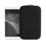 Laptop, Telefoane si Tablete - Tablete si accesorii tablete - Accesorii Tablete - Huse tablete - Husa tip pouch Kwmobile universala pentru tableta, neopren, negru, protectie la zgarieturi, fermoar - Infinity.ro