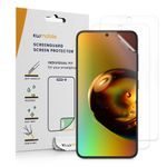 Laptop, Telefoane si Tablete - Telefoane mobile si accesorii - Accesorii Telefoane - Folii protectie telefoane - Set 3 folii de protectie pentru telefon Kwmobile pentru Samsung Galaxy S25 Edge, aplicare fara bule, PET, transparent - Infinity.ro