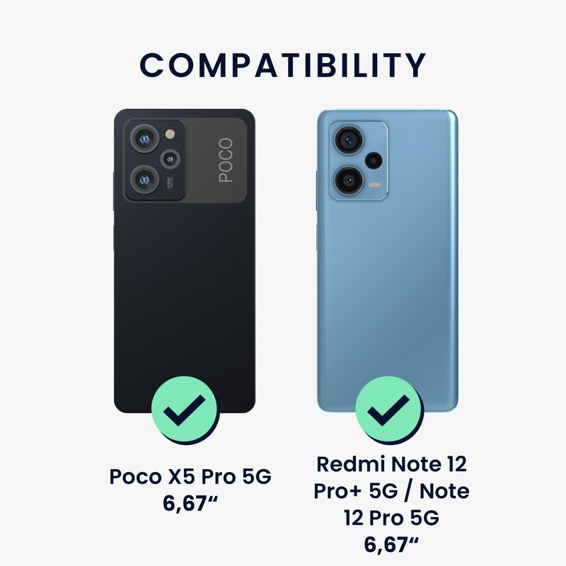 Laptop, Telefoane si Tablete - Telefoane mobile si accesorii - Accesorii Telefoane - Folii protectie telefoane - Set 3 folii protectie Kwmobile pentru Xiaomi Redmi Note 12 Pro Plus 5G, Redmi Note 12 Pro 5G, PET, transparente - Infinity.ro