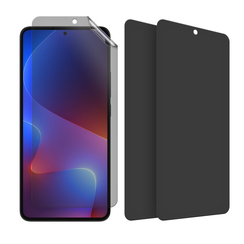 Laptop, Telefoane si Tablete - Telefoane mobile si accesorii - Accesorii Telefoane - Folii protectie telefoane - Set 3 folii protectie telefon Kwmobile pentru Xiaomi 13T, 13T Pro, filtru confidentialitate, PET, transparente - Infinity.ro