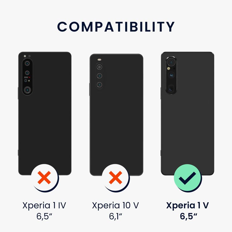Laptop, Telefoane si Tablete - Telefoane mobile si accesorii - Accesorii Telefoane - Folii protectie telefoane - Set 6 folii de protectie pentru telefon Kwmobile pentru Sony Xperia 1 V, aplicare fara bule, PET, transparent - Infinity.ro