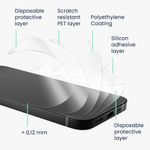 Laptop, Telefoane si Tablete - Telefoane mobile si accesorii - Accesorii Telefoane - Folii protectie telefoane - Set 6 folii de protectie pentru telefon Kwmobile pentru Sony Xperia 1 V, aplicare fara bule, PET, transparent - Infinity.ro