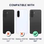 Laptop, Telefoane si Tablete - Telefoane mobile si accesorii - Accesorii Telefoane - Folii protectie telefoane - Set 6 folii de protectie pentru telefon Kwmobile pentru Samsung Galaxy A37 5G, aplicare fara bule, PET, transparent - Infinity.ro