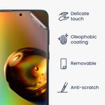 Laptop, Telefoane si Tablete - Telefoane mobile si accesorii - Accesorii Telefoane - Folii protectie telefoane - Set 6 folii de protectie pentru telefon Kwmobile pentru Samsung Galaxy A37 5G, aplicare fara bule, PET, transparent - Infinity.ro
