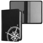 Fashion, accesorii si bijuterii - Barbati - Accesorii barbati - Portofele barbati - Portdocument auto Kwmobile pentru acte si permis UE, piele ecologica, alb, negru, portabil, antizgarieturi - Infinity.ro