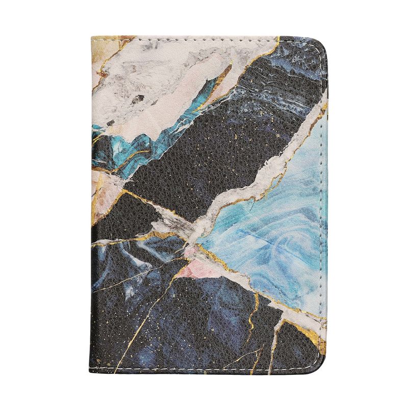 Fashion, accesorii si bijuterii - Barbati - Accesorii barbati - Portofele barbati - Portdocument auto Kwmobile pentru acte si permis UE, piele ecologica, auriu, alb, portabil, antizgarieturi - Infinity.ro