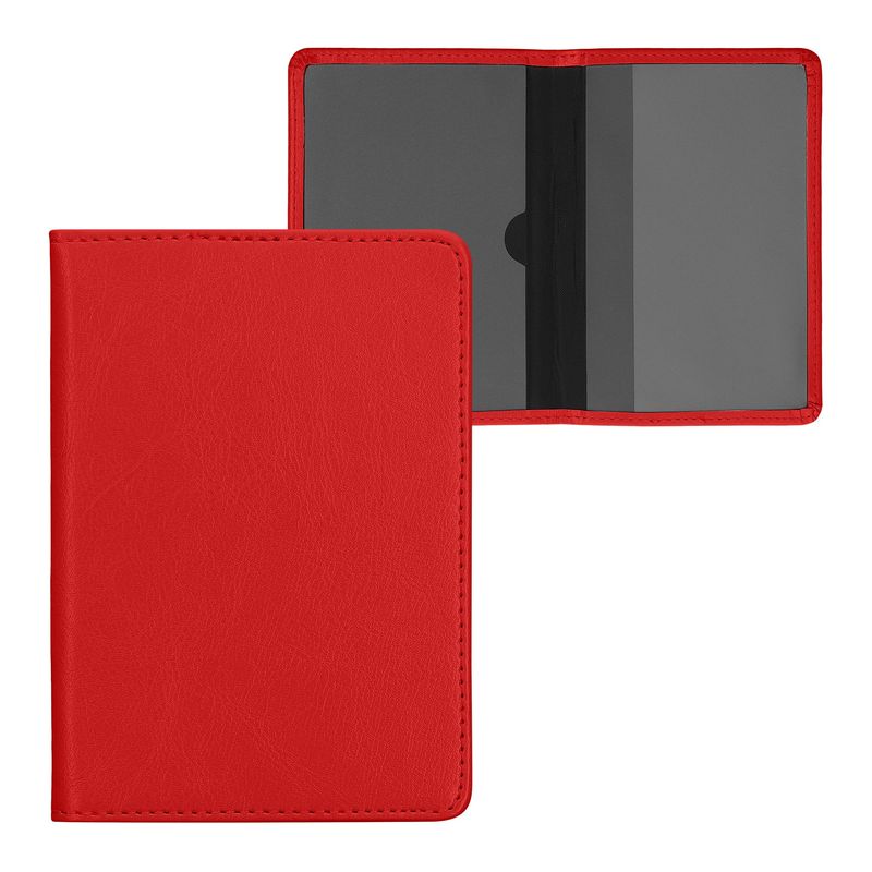 Fashion, accesorii si bijuterii - Barbati - Accesorii barbati - Portofele barbati - Portdocument auto Kwmobile pentru acte si permis UE, piele ecologica, portocaliu, nuanta coral, portabil, antizgarieturi - Infinity.ro