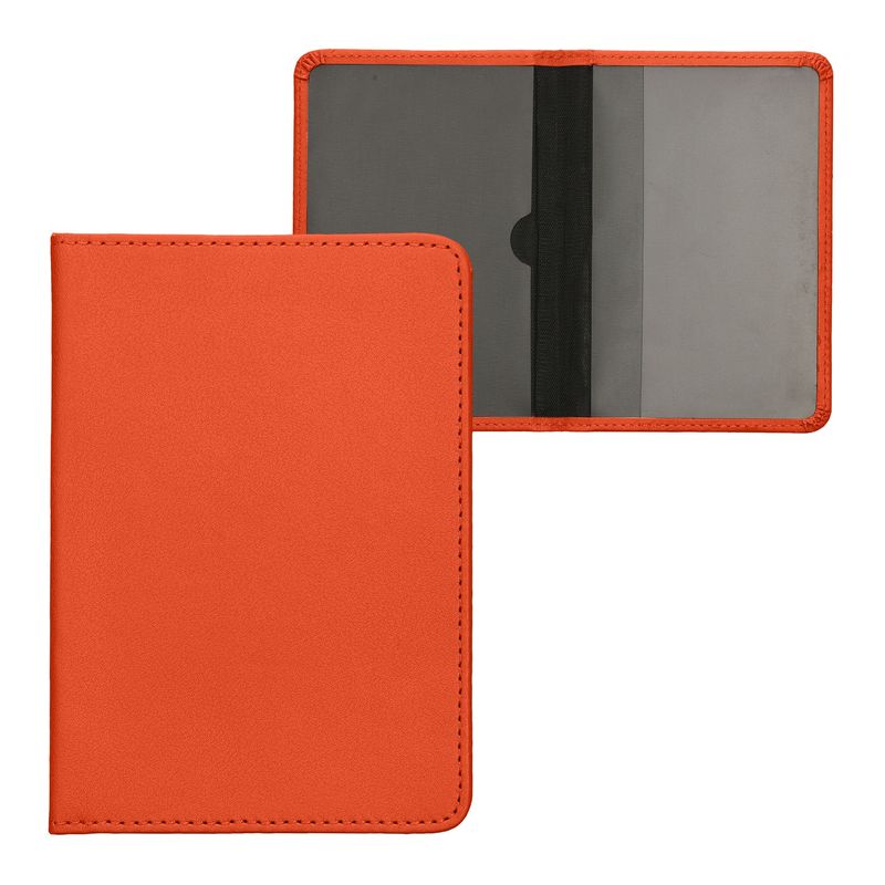 Fashion, accesorii si bijuterii - Barbati - Accesorii barbati - Portofele barbati - Portdocument auto Kwmobile pentru acte si permis UE, piele ecologica, portocaliu, portabil, antizgarieturi - Infinity.ro