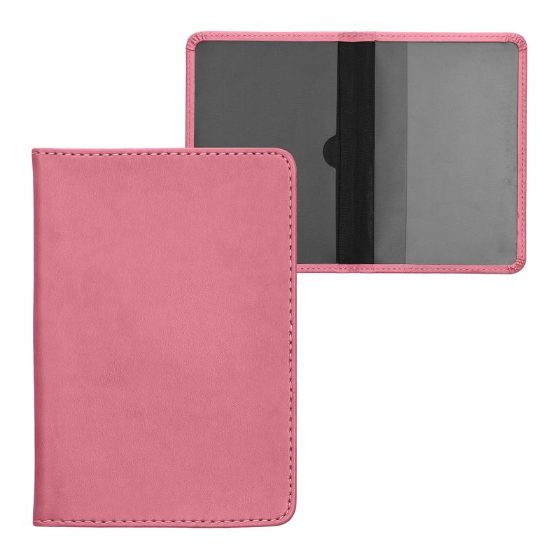 Fashion, accesorii si bijuterii - Barbati - Accesorii barbati - Portofele barbati - Portdocument auto Kwmobile pentru acte si permis UE, piele ecologica, roz, portabil, antizgarieturi - Infinity.ro