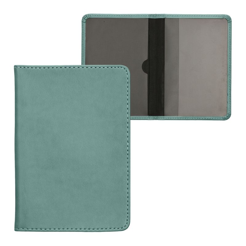 Fashion, accesorii si bijuterii - Barbati - Accesorii barbati - Portofele barbati - Portdocument auto tip organizator Kwmobile pentru acte si permis UE, piele ecologica, albastru, portabil, antizgarieturi - Infinity.ro