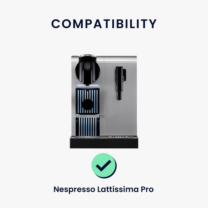 Electronice si Electrocasnice - Electrocasnice bucatarie - Accesorii electrocasnice bucatarie - Husa de protectie Kwmobile pentru Nespresso Lattissima Pro, protectie la praf, textil, maro - Infinity.ro