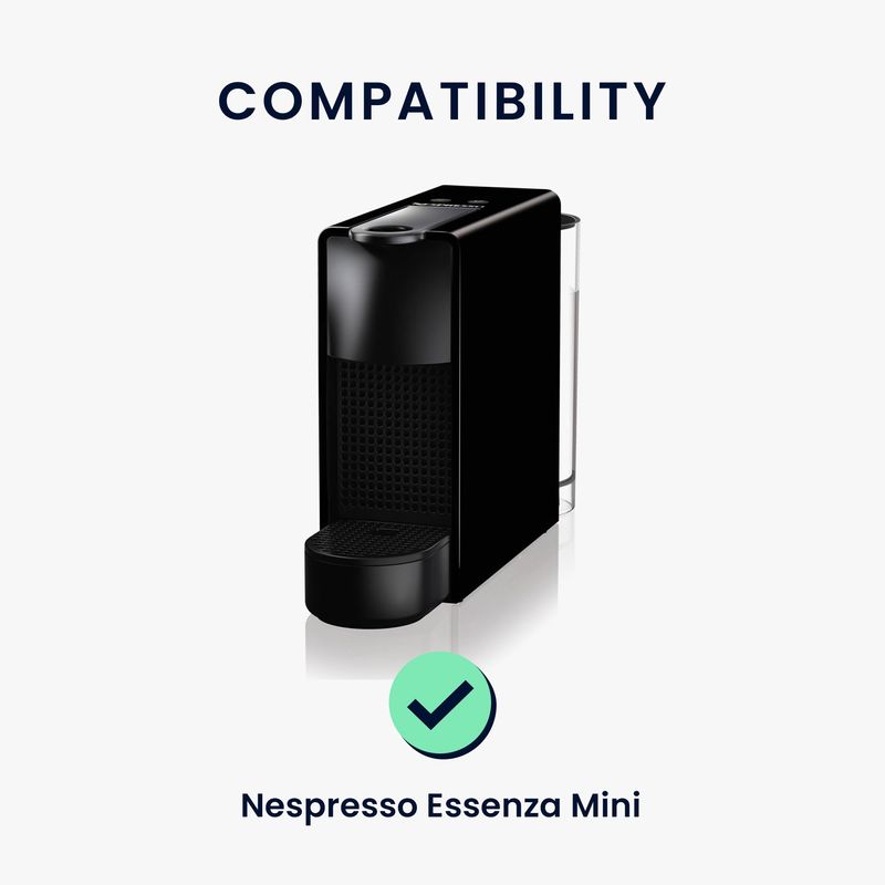 Electronice si Electrocasnice - Electrocasnice bucatarie - Accesorii electrocasnice bucatarie - Husa de protectie Kwmobile pentru Nespresso Essenza Mini, protectie la praf, textil, maro - Infinity.ro