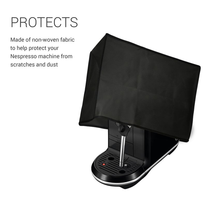 Electronice si Electrocasnice - Electrocasnice bucatarie - Accesorii electrocasnice bucatarie - Husa de protectie Kwmobile pentru Nespresso Creatista Plus, protectie la zgarieturi, plastic, gri - Infinity.ro