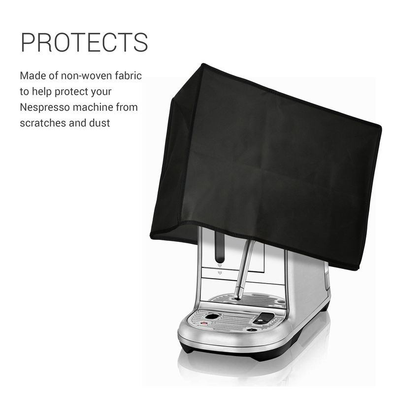 Electronice si Electrocasnice - Electrocasnice bucatarie - Accesorii electrocasnice bucatarie - Husa de protectie Kwmobile pentru Nespresso Creatista Pro, protectie la zgarieturi, plastic, gri - Infinity.ro