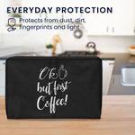 Electronice si Electrocasnice - Electrocasnice bucatarie - Accesorii electrocasnice bucatarie - Husa de protectie Kwmobile pentru Nespresso Essenza Mini, protectie la praf, textil, maro - Infinity.ro