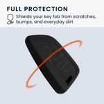 Auto si Moto - Electronice auto - Accesorii electronice auto - Carcasa pentru cheie auto Kwmobile pentru BMW 1 (F21), 2 (F45, F46), 3 (G20, F30, F31), anti-alunecare, TPU, negru - Infinity.ro