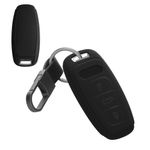 Auto si Moto - Electronice auto - Accesorii electronice auto - Carcasa pentru cheie auto Kwmobile pentru Audi A6, A7, A8, Q7, anti-alunecare, TPU, negru - Infinity.ro