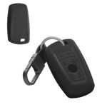 Auto si Moto - Electronice auto - Accesorii electronice auto - Carcasa pentru cheie auto Kwmobile pentru BMW, anti-alunecare, TPU, gri - Infinity.ro