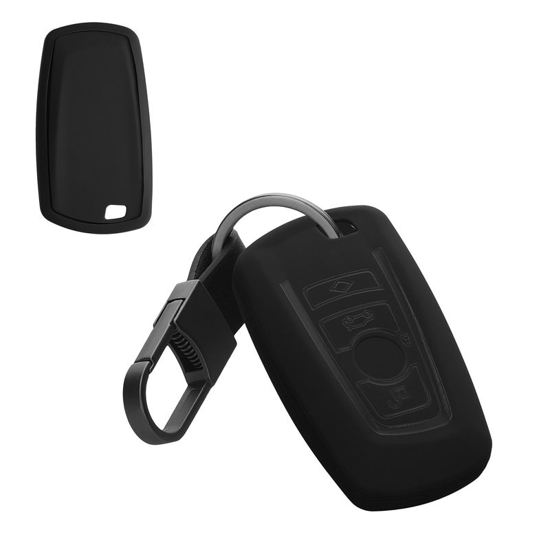 Auto si Moto - Electronice auto - Accesorii electronice auto - Carcasa pentru cheie auto Kwmobile pentru BMW, anti-alunecare, TPU, negru - Infinity.ro