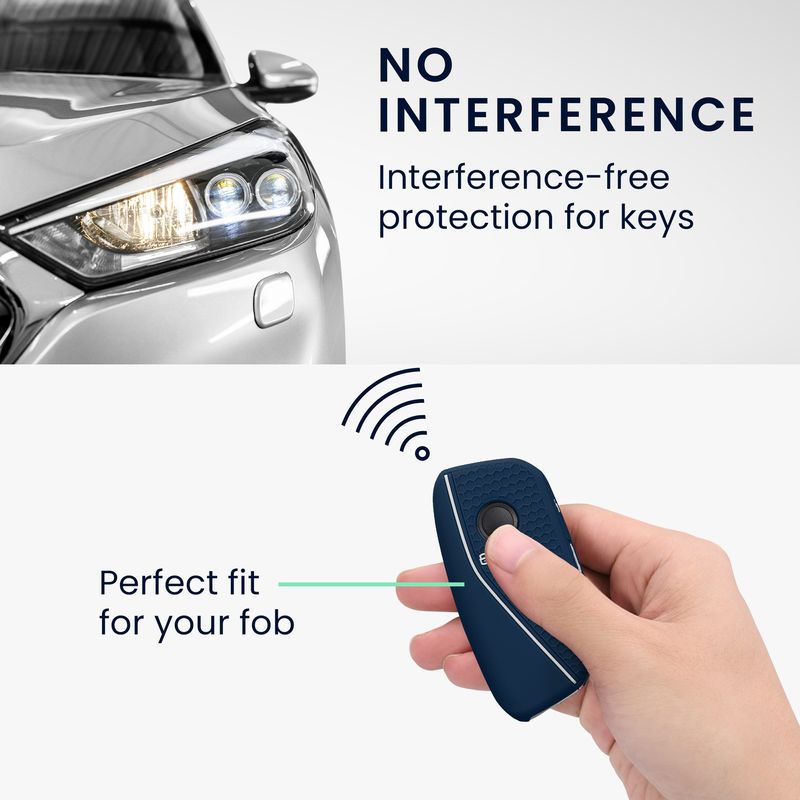 Auto si Moto - Electronice auto - Accesorii electronice auto - Husa cheie auto Kwmobile pentru BMW X7 M Sport, X7 xDrive40d M Sport (2023), 223i M Sport Active Tourer, TPU, albastru - Infinity.ro