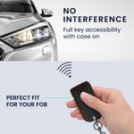 Auto si Moto - Electronice auto - Accesorii electronice auto - Husa cheie auto Kwmobile pentru Mazda 3 6 CX-30 CX-50 CX-60 CX-90, cu inel, antisoc, piele ecologica, negru, portocaliu - Infinity.ro