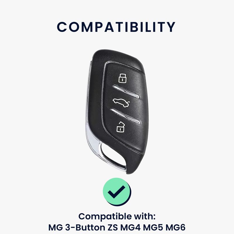 Auto si Moto - Electronice auto - Accesorii electronice auto - Husa cheie auto Kwmobile pentru MG RX3 RX8 ERX5 RX5 I6 I5 MG4 MG5 MG6 MG ZS EV HS EHS ZX GT 3, TPU, negru, portocaliu - Infinity.ro