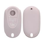 Auto si Moto - Electronice auto - Accesorii electronice auto - Husa cheie auto Kwmobile pentru Mercedes-Benz C-Class W206, GLC X254 2021-2027, CLA EQ C, TPU, mov - Infinity.ro
