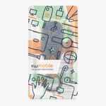 Auto si Moto - Electronice auto - Accesorii electronice auto - Husa cheie Kwmobile Ford Fiesta IV, Focus III, Galaxy, Fusion, protectie la zgarieturi, piele ecologica, albastru, maro - Infinity.ro