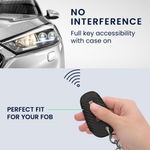 Auto si Moto - Electronice auto - Accesorii electronice auto - Husa cheie Kwmobile Peugeot, Citroen 208 e208 301 307 308 407, Citroen C2 C3 C4 C4L C5, antisoc, piele ecologica, negru - Infinity.ro