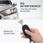 Auto si Moto - Electronice auto - Accesorii electronice auto - Husa pentru cheie auto Kwmobile pentru Audi A6, A7, A8, Q7, anti-alunecare, piele naturala, albastru - Infinity.ro