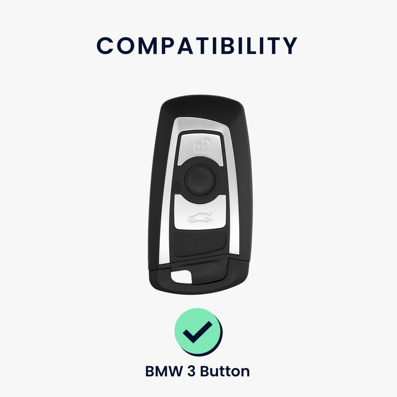 Auto si Moto - Electronice auto - Accesorii electronice auto - Husa pentru cheie auto Kwmobile pentru BMW, anti-alunecare, TPU, multicolor - Infinity.ro