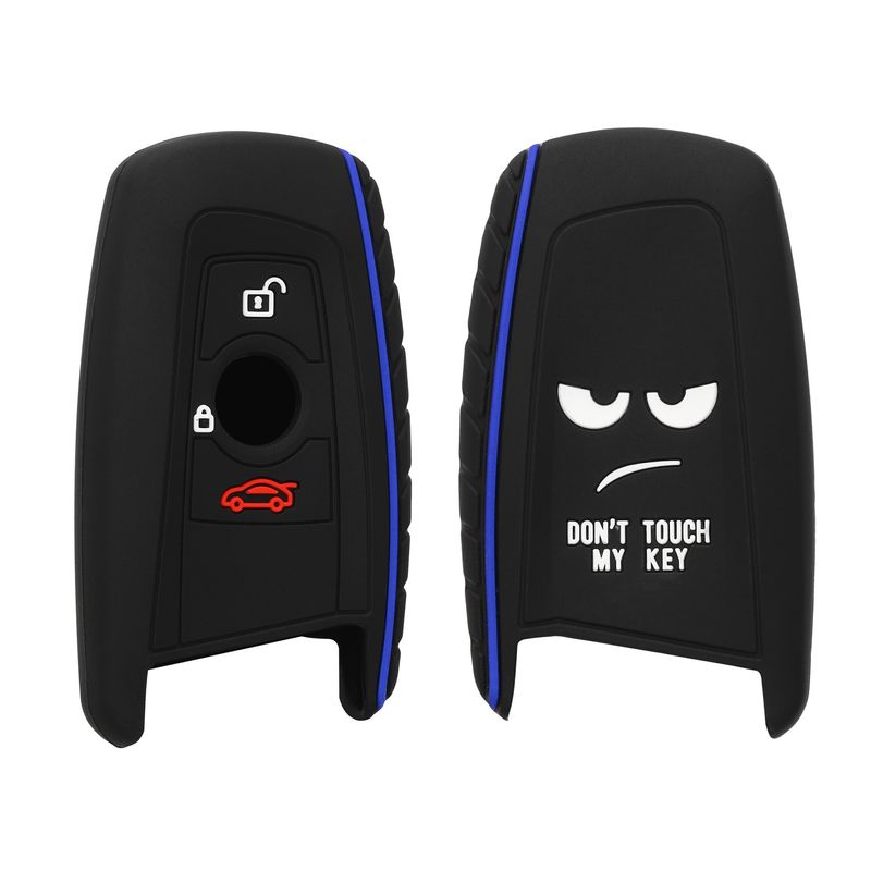 Auto si Moto - Electronice auto - Accesorii electronice auto - Husa pentru cheie auto Kwmobile pentru BMW, anti-alunecare, TPU, multicolor - Infinity.ro