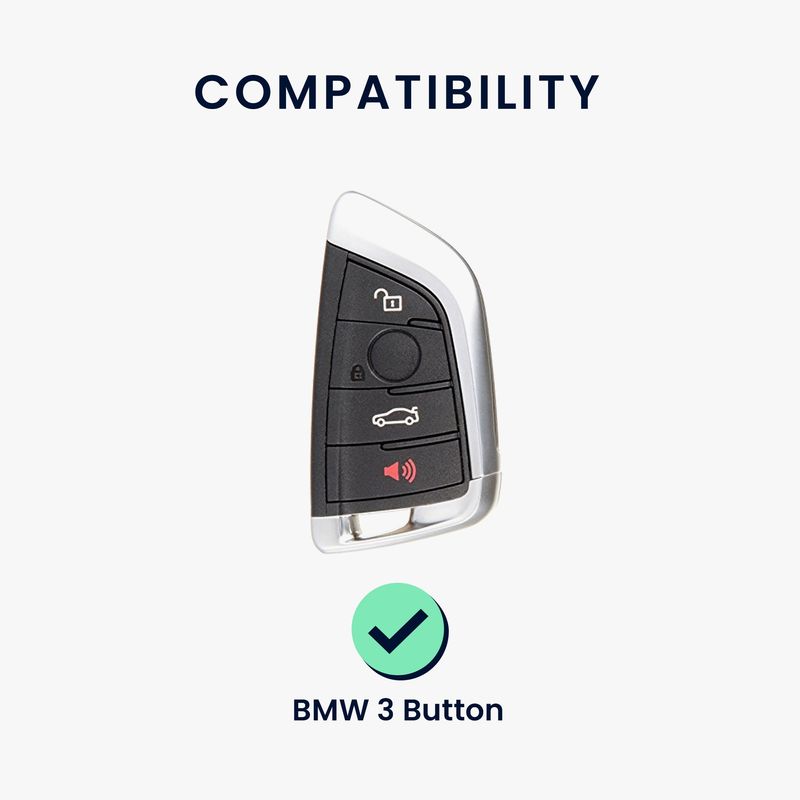 Auto si Moto - Electronice auto - Accesorii electronice auto - Husa pentru cheie auto Kwmobile pentru BMW 1 (F21), 2 (F45, F46), 3 (G20, F30, F31), anti-alunecare, TPU, mov - Infinity.ro