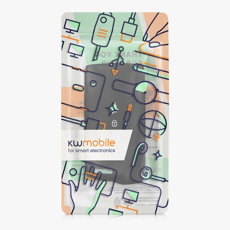 Auto si Moto - Electronice auto - Accesorii electronice auto - Husa pentru cheie auto Kwmobile pentru DR 6.0, 5.0, anti-alunecare, TPU, negru - Infinity.ro