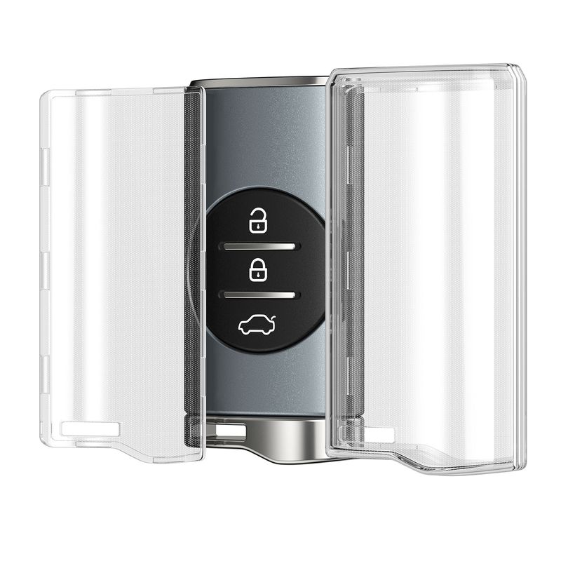 Auto si Moto - Electronice auto - Accesorii electronice auto - Husa pentru cheie auto Kwmobile pentru DR 6.0, 5.0, anti-alunecare, TPU, transparent - Infinity.ro