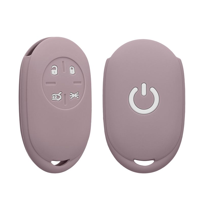 Auto si Moto - Electronice auto - Accesorii electronice auto - Husa pentru cheie auto Kwmobile pentru Fiat 500E 4-butoane cheie auto, anti-alunecare, TPU, mov - Infinity.ro