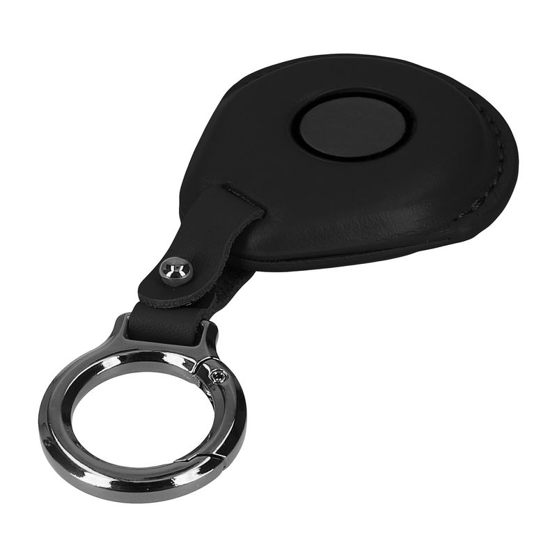 Auto si Moto - Electronice auto - Accesorii electronice auto - Husa pentru cheie auto Kwmobile pentru Harley-Davidson, prindere cu inel, protectie la zgarieturi, piele naturala, negru - Infinity.ro