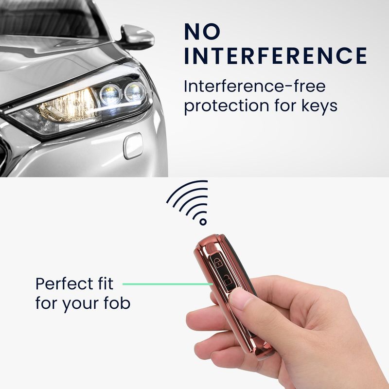 Auto si Moto - Electronice auto - Accesorii electronice auto - Husa pentru cheie auto Kwmobile pentru Mazda 3 6 CX-30 CX-50 CX-60 CX-90, anti-alunecare, TPU, auriu - Infinity.ro