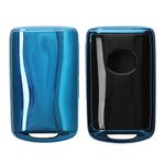 Auto si Moto - Electronice auto - Accesorii electronice auto - Husa pentru cheie auto Kwmobile pentru Mazda 3 6 CX-30 CX-50 CX-60 CX-90, anti-alunecare, TPU, albastru - Infinity.ro