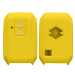 Auto si Moto - Electronice auto - Accesorii electronice auto - Husa pentru cheie auto Kwmobile pentru Suzuki Swift Ignis Jimny XL7 Ertiga, anti-alunecare, TPU, galben - Infinity.ro