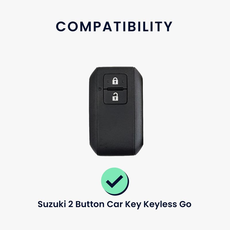 Auto si Moto - Electronice auto - Accesorii electronice auto - Husa pentru cheie auto Kwmobile pentru Suzuki Swift Ignis Jimny XL7 Ertiga, anti-alunecare, TPU, gri - Infinity.ro