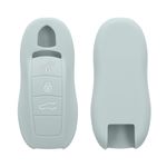 Auto si Moto - Electronice auto - Accesorii electronice auto - Husa pentru cheie auto Kwmobile pentru Porsche 911 971, Boxster, Carrera GT, Cayenne, anti-alunecare, TPU, verde - Infinity.ro
