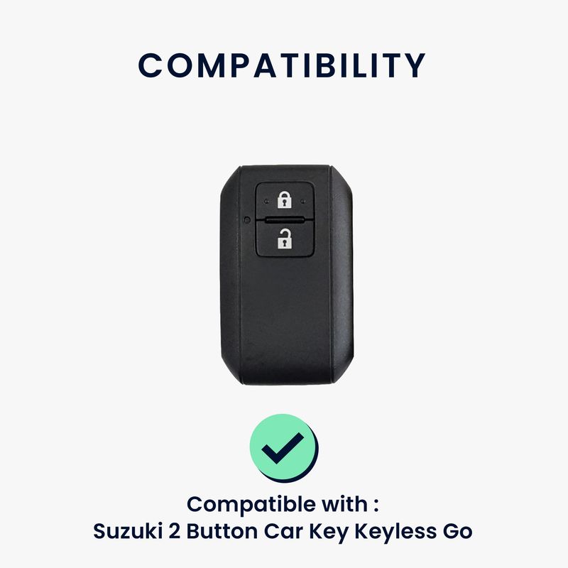 Auto si Moto - Electronice auto - Accesorii electronice auto - Husa pentru cheie auto Kwmobile pentru Suzuki Swift Ignis Jimny XL7 Ertiga, anti-alunecare, TPU, negru - Infinity.ro