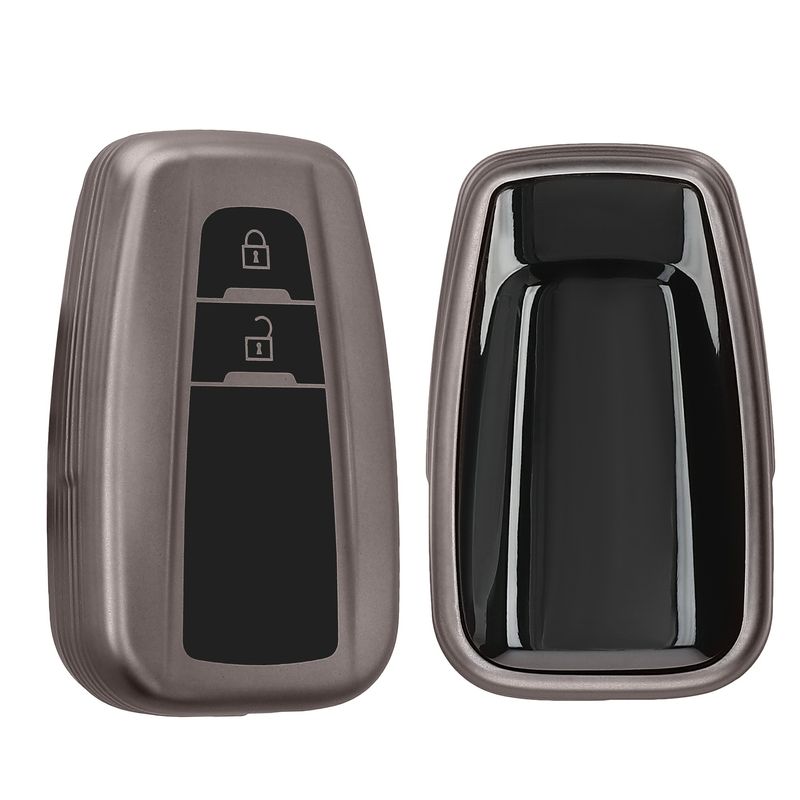 Auto si Moto - Electronice auto - Accesorii electronice auto - Husa pentru cheie auto Kwmobile pentru Toyota RAV4, Prius, Auris, Yaris, anti-alunecare, TPU, negru - Infinity.ro